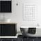Stupell Industries Minimal Laundry Guide Cleaning Chart Helpful Symbols Canvas Wall Art